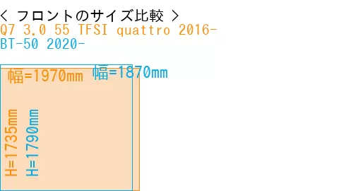 #Q7 3.0 55 TFSI quattro 2016- + BT-50 2020-